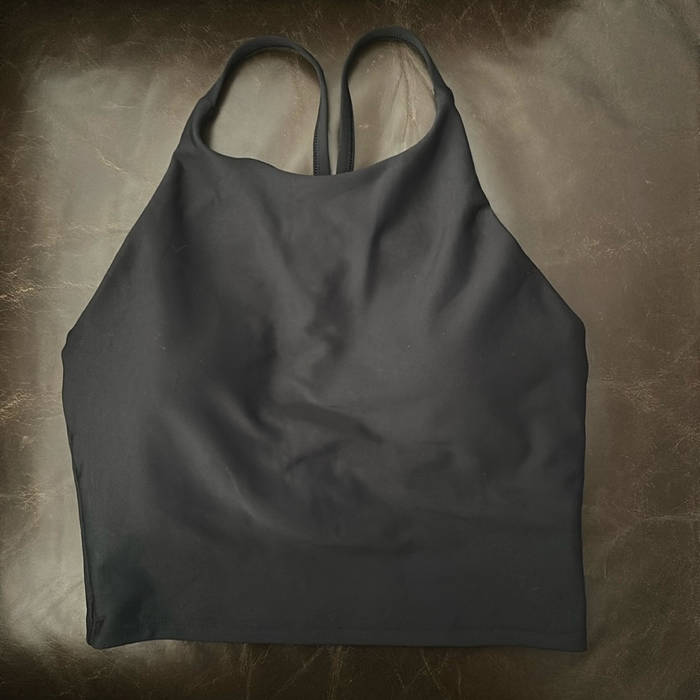 Old Navy Active black medium cropped sports top